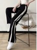 Striped Side Mesh Pants